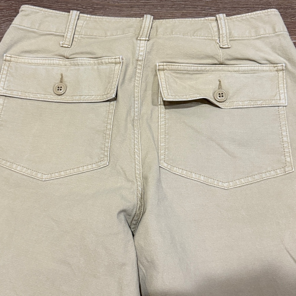 Lands' End Women's Chino High Rise Utility Pants - Picture 8 of 8